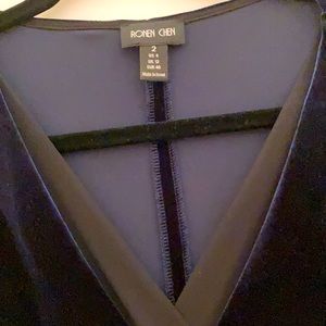 Gorgeous black velvet shirt